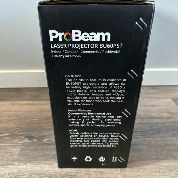 ProBeam Laser Projector BU60PST - Picture 3 of 5